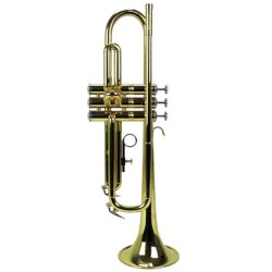 Trompet i Bb CarolBrass CTR-1000H-YSS, lakeret/rygsk